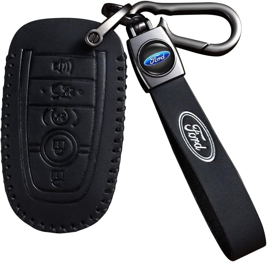 Loyal Guard Funda de repuesto para llave de coche Ford Ecosport Edge Escape Explorer F-150 Raptor F-250 F-350 F-450 F-550 Fusión Mondeo Mustang