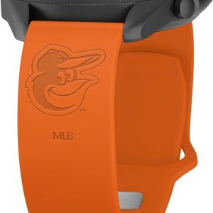 Game Time Baltimore Orioles – Correa de silicona grabada compatible con Samsung y más (0.866 in naranja) Game Time Baltimore Orioles – Correa de silicona grabada compatible con Samsung y más (0.866 in naranja)