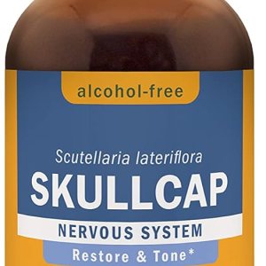 Herb Pharm Extracto líquido orgánico certificado Skullcap para apoyo del sistema nervioso, glicerita sin alcohol, 4 onzas Herb Pharm Extracto líquido orgánico certificado Skullcap para apoyo del sistema nervioso, glicerita sin alcohol, 4 onzas