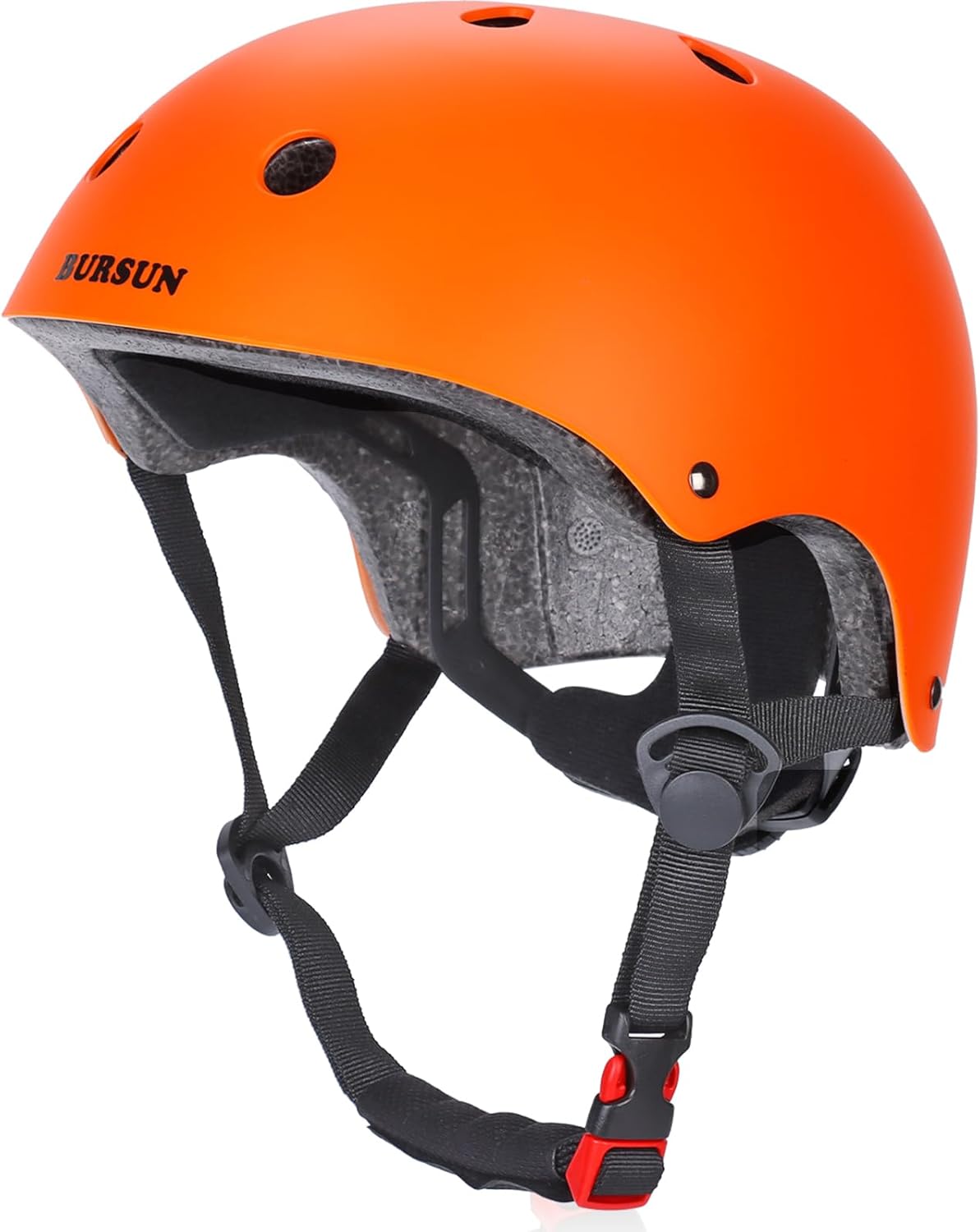 BURSUN – Casco de bicicleta para niños con ventilación y ajustable, para niños de 2 a 14 años, casco multideportivo para patineta, patinaje,
