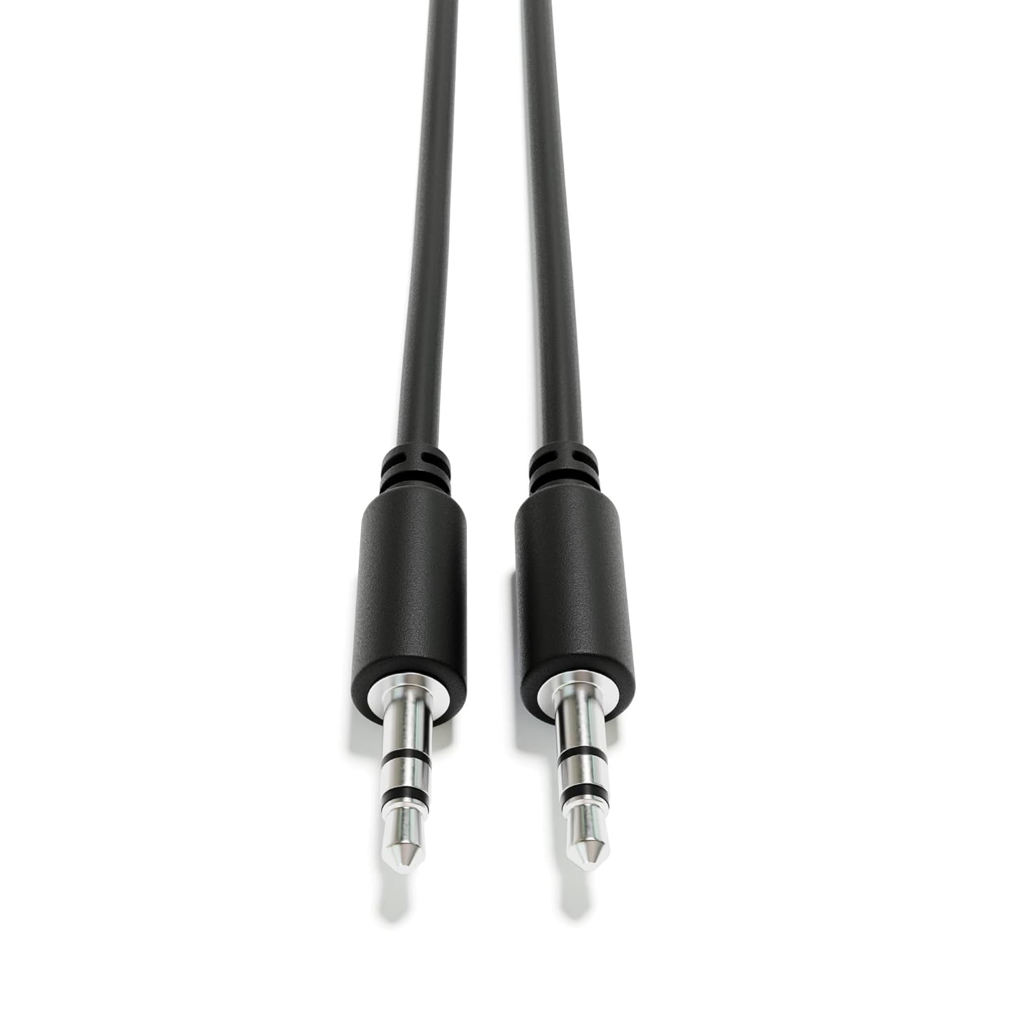 Cables de extensión AUX de audio – Mini Jack estéreo TRS 0.138 in 18″ niquelado  macho a macho  500 cm – 196.85″