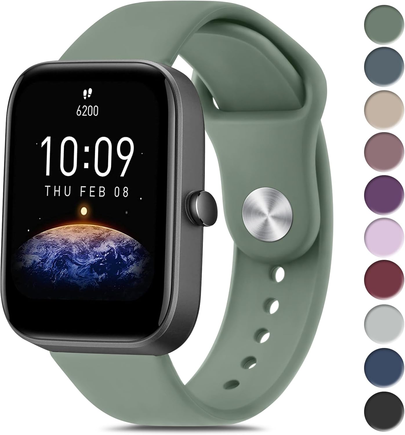 Bandas de silicona para Amazfit GTR mini, Amazfit GTS 4  GTS 4 Mini  GTS 3  GTS 2  GTS 2e  GTS 2 mini  GTS, correa de repuesto deportiva suave de