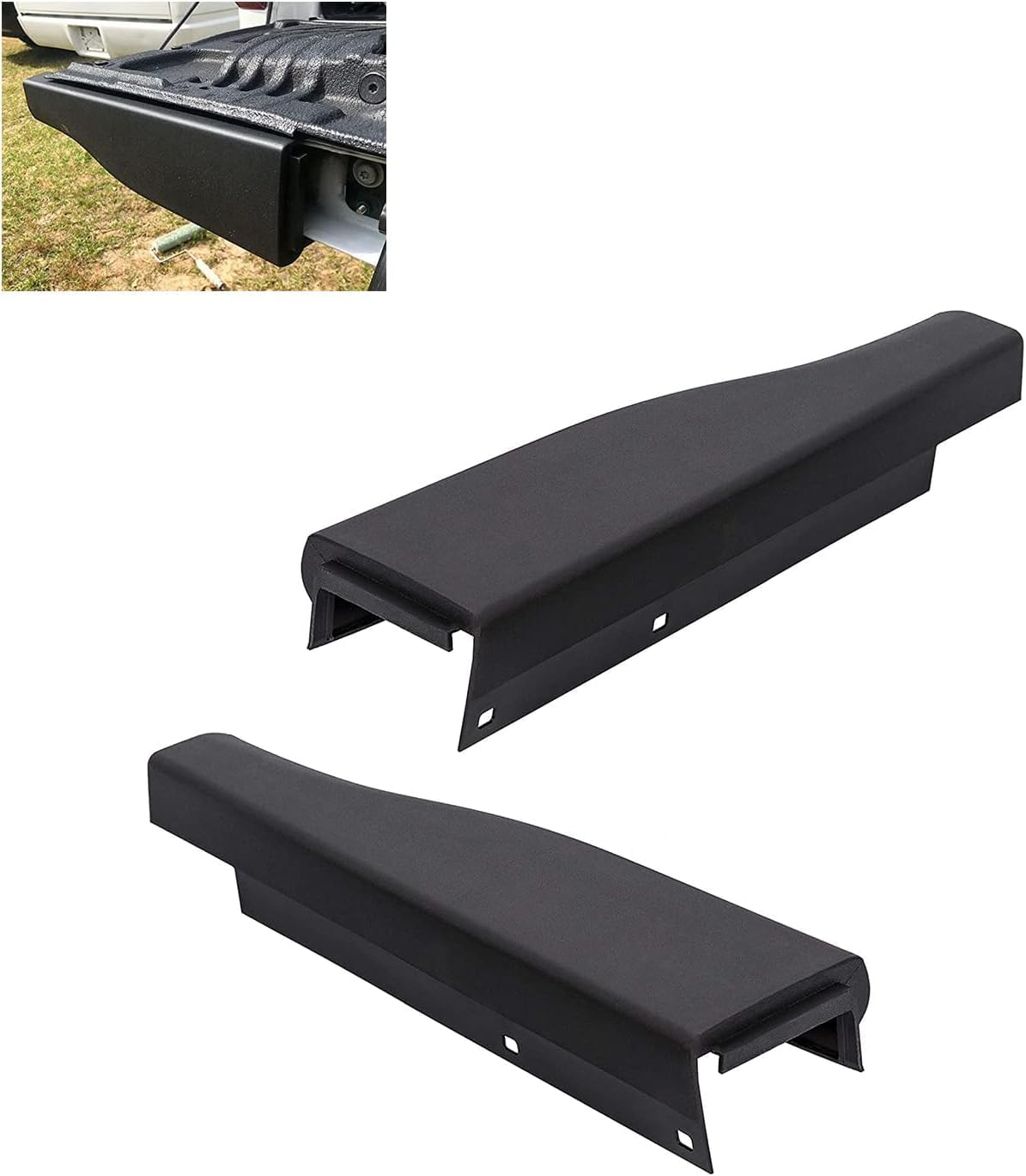 ECOTRIC Tapa de paso para puerta trasera compatible con Ford Super Duty F250 F350 F450 F550 2008-2016 Moldura flexible para portón trasero con