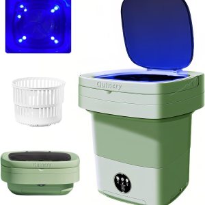 Potente lavadora portátil de 11L370 onzas, mini lavadora plegable para ropa de bebé, ropa interior, artículos pequeños, 3 modos – apartamento, Potente lavadora portátil de 11L370 onzas, mini lavadora plegable para ropa de bebé, ropa interior, artículos pequeños, 3 modos – apartamento,