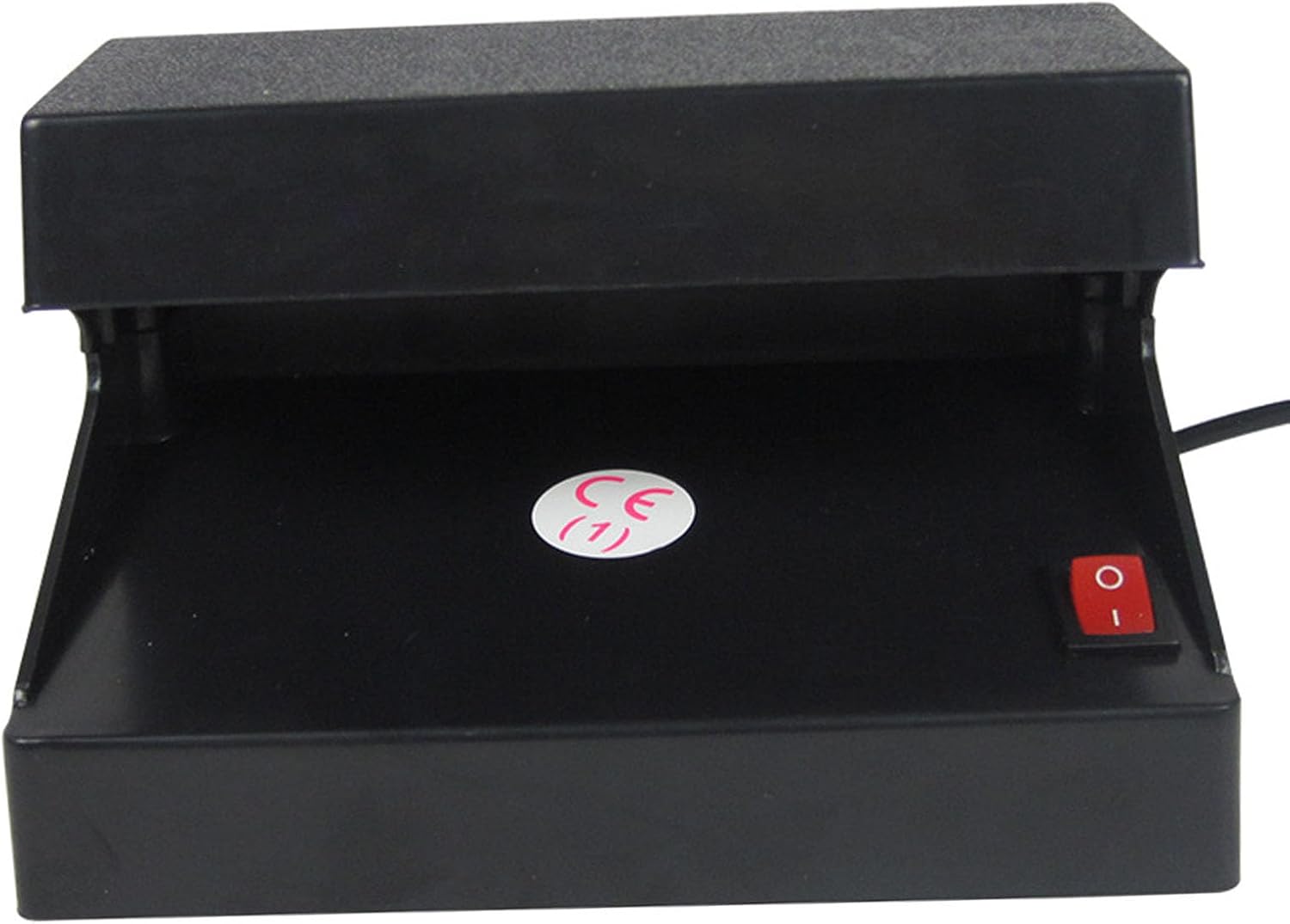 Detector de billetes falsificados, enchufe 110 V comprobador de dinero ULTRAVIOLETA LED multifuncional para cheques