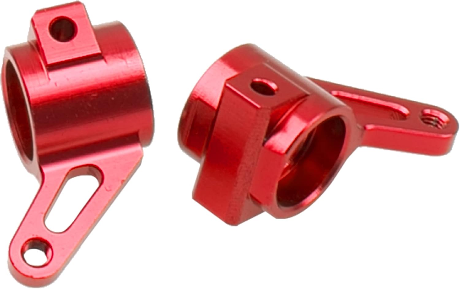Bloques portadores de aluminio para nudillos delanteros compatibles con 110 Traxxas Slash 2WD Rustler Stampede Bandit RC Car, reemplazo de 3736