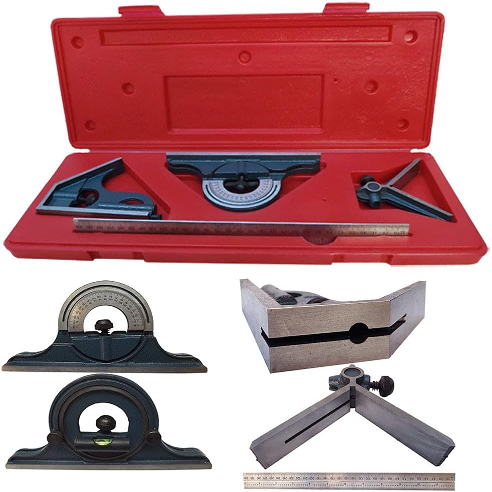 Acero inoxidable 4 PC combinación cabeza cuadrada 12″ 4R Centro transportador hoja