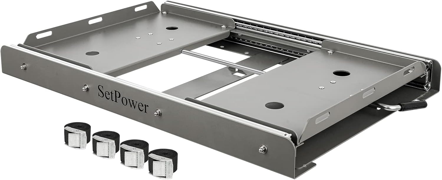 Setpower Montaje deslizante para refrigerador portátil serie AJ, diseñado AJ30, AJ40, AJ50
