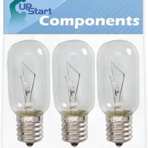 Paquete de 3 bombillas de repuesto para microondas Samsung ME16H702SESAA-0000, compatible con Samsung 4713-001013 Paquete de 3 bombillas de repuesto para microondas Samsung ME16H702SESAA-0000, compatible con Samsung 4713-001013