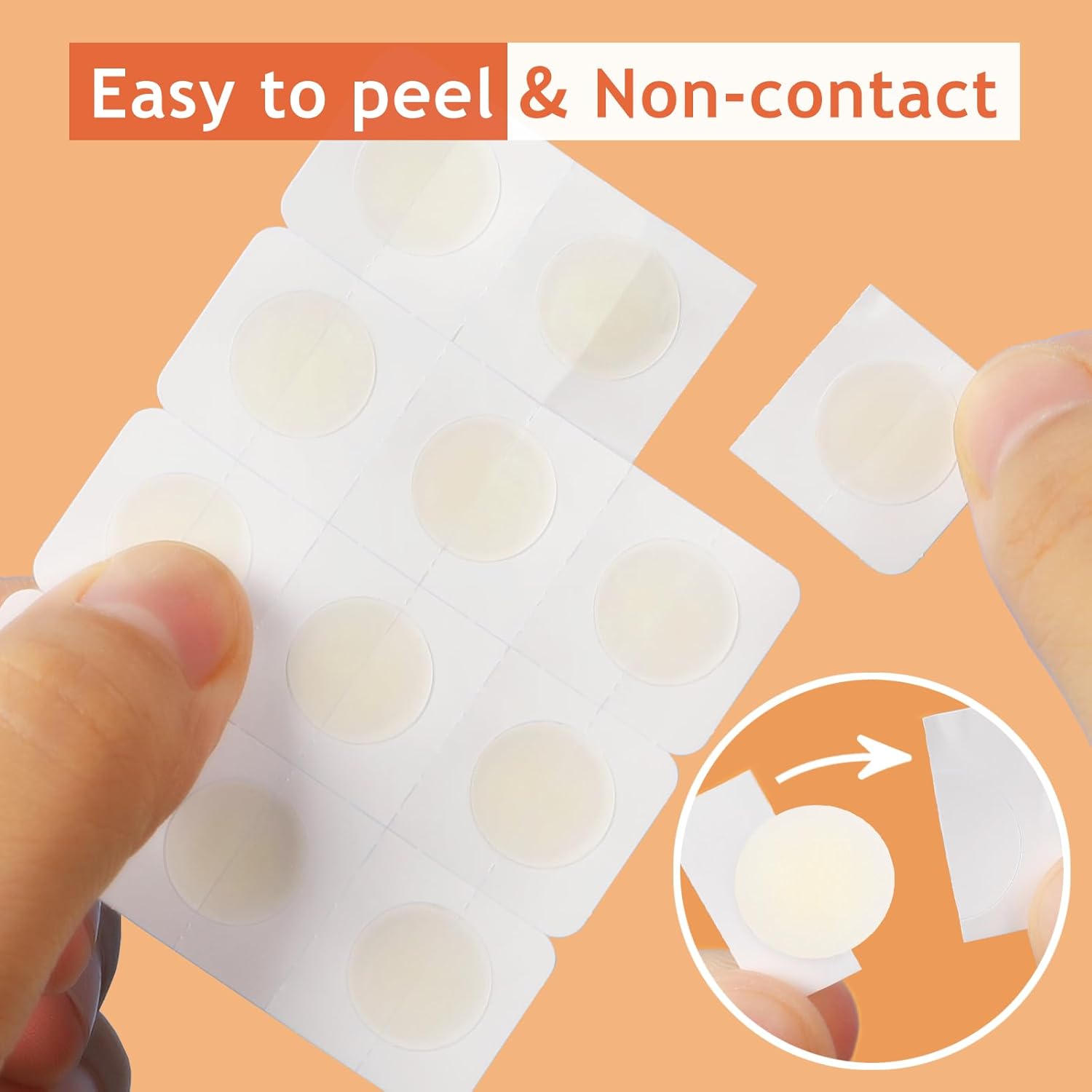 Parches de espinillas ultra  Parche hidrocoloide para el acné para cubrir zits e imperfecciones, brotes de acné, calcomanías para puntos de acné