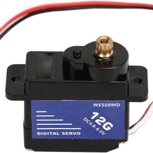 Juego de servo de dirección RC, operación de bajo ruido, fácil instalación, servo de metal para automóvil a control remoto, accesorios completos Juego de servo de dirección RC, operación de bajo ruido, fácil instalación, servo de metal para automóvil a control remoto, accesorios completos