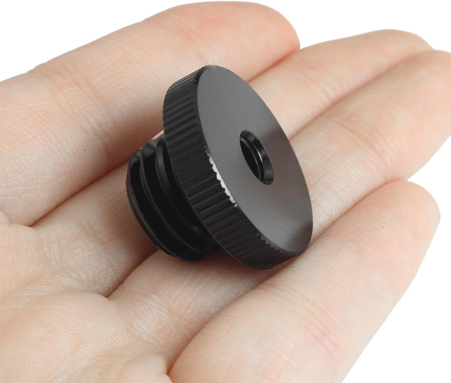 Adaptador de trípode de tornillo de 14 a 58 LUORNG 58 pulgadas macho a 14 pulgadas hembra adaptador de tornillo roscado para trípode adaptador de