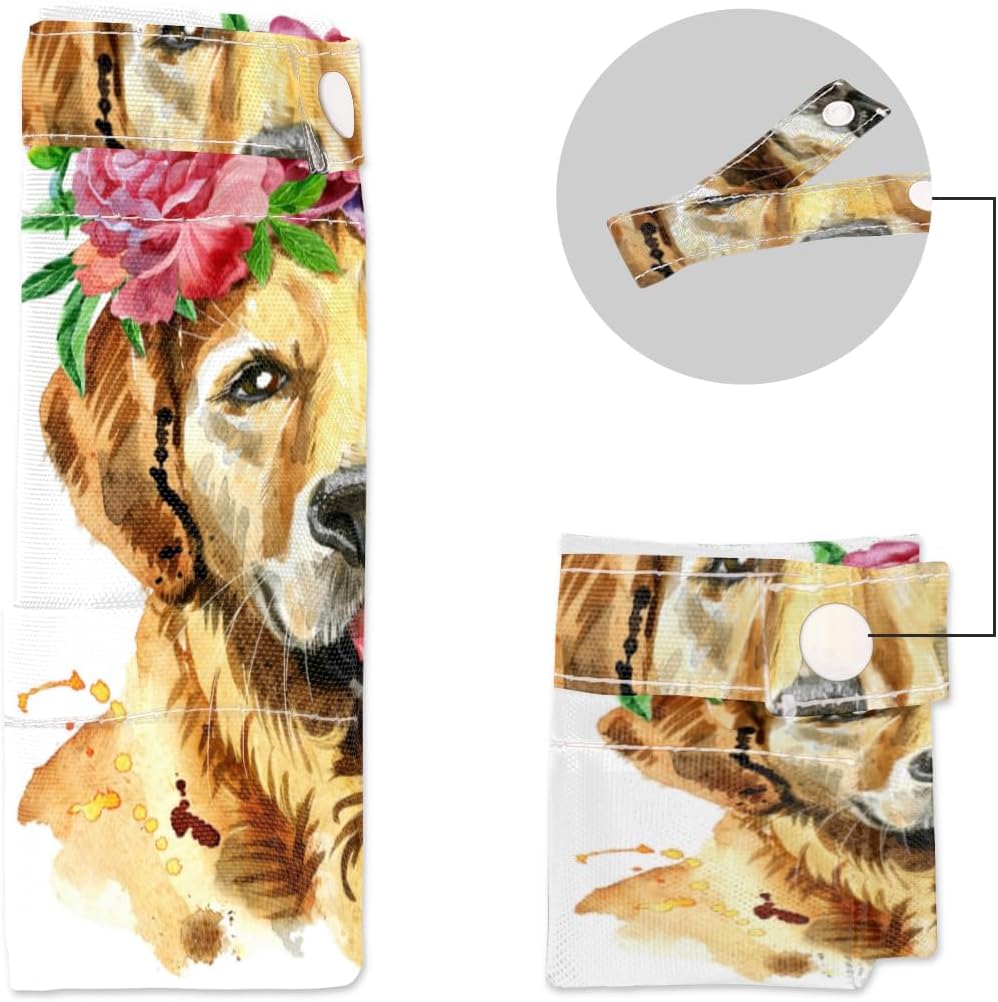 Lindas bolsas húmedas y secas para perros, 2 bolsas reutilizables impermeables para pañales, piezas de extractor de leche, toallas de baño, toallas