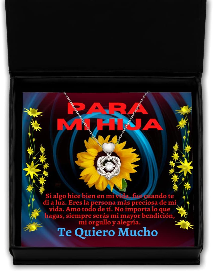 Nunca olvides que te amo, Regalo para enamorada o Mujer, joyeria para enamoradas o Mujeres – Corazon de Plata