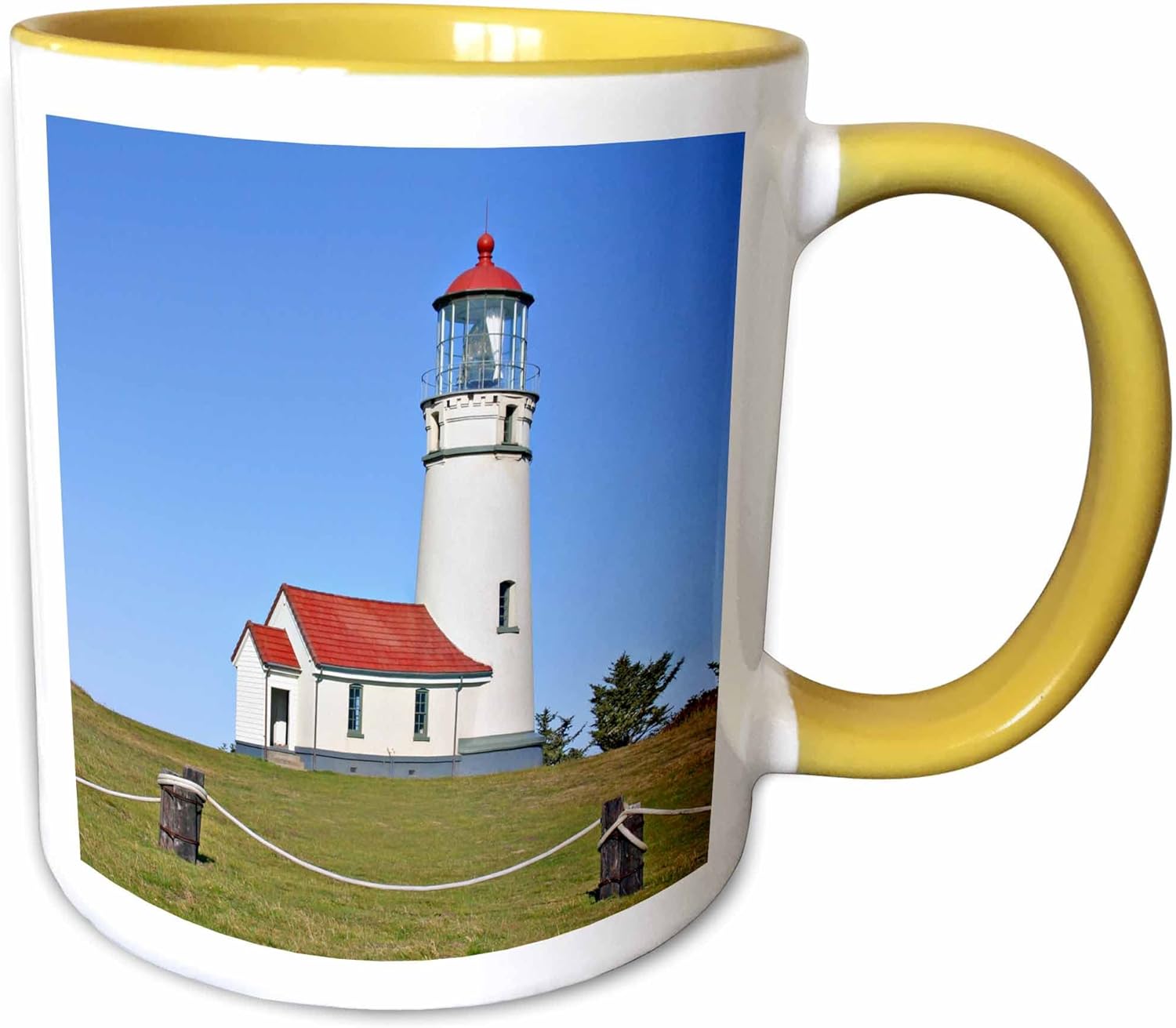 3dRose Faro, Cabo Blanco SP, Port Orford Oregon – US38 MGI0164 – Mark… – Tazas (mug_93902_8)