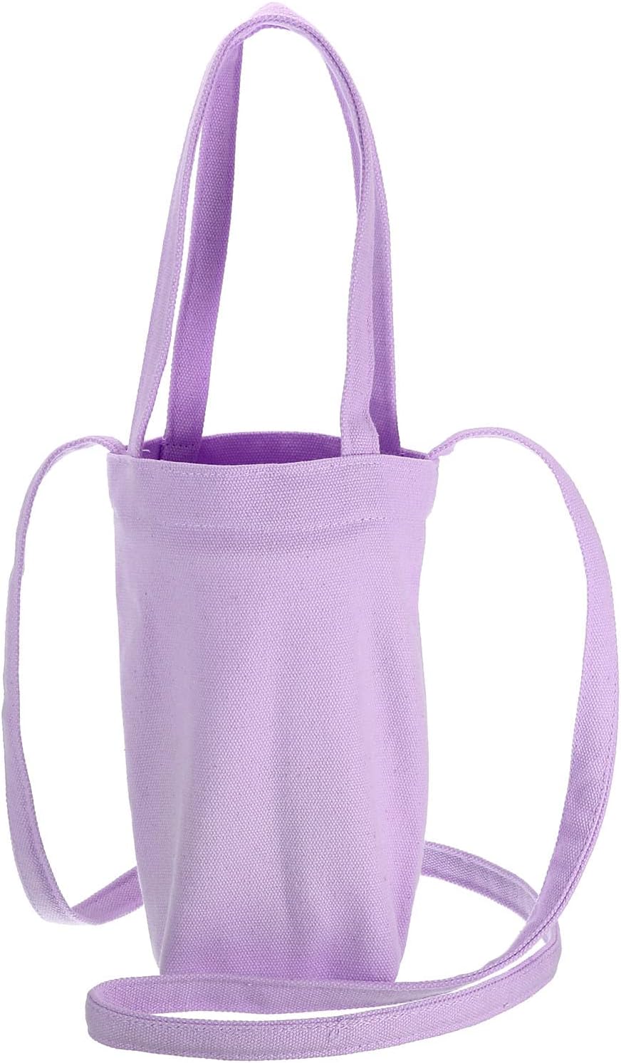 PATIKIL Soporte para botella de agua con correa, portador portátil para botella de agua de apertura amplia, bolsa para camping, pesca, senderismo,