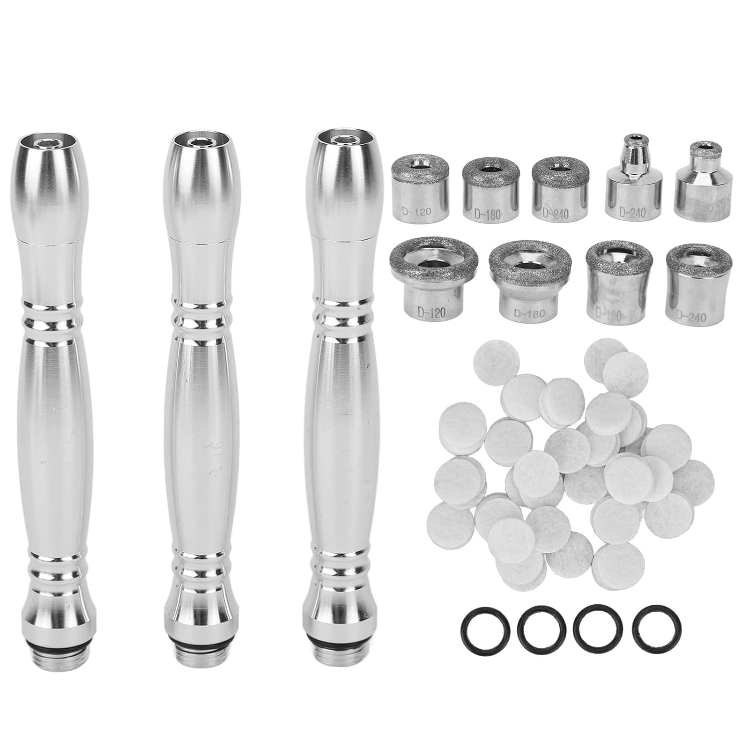 12pcs Set Microdermabras Dermobrasion, Consejos de Reemplazo Varitas Rejuvenecimiento de la Piel Belleza Máquina Accesorios de Reemplazo