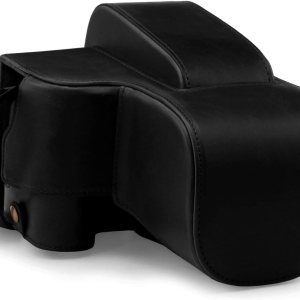 MegaGear Ever Ready – Funda de piel compatible con Nikon Coolpix P950, color negro (MG1877) MegaGear Ever Ready – Funda de piel compatible con Nikon Coolpix P950, color negro (MG1877)