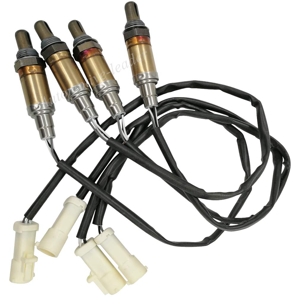 4 piezas 15717 Upstream Downstream Downstream Sensor de oxígeno delantero y trasero Sensor O2 1 Sensor 2 para 96-08 for-d 98-02 Lincol-n 98-07