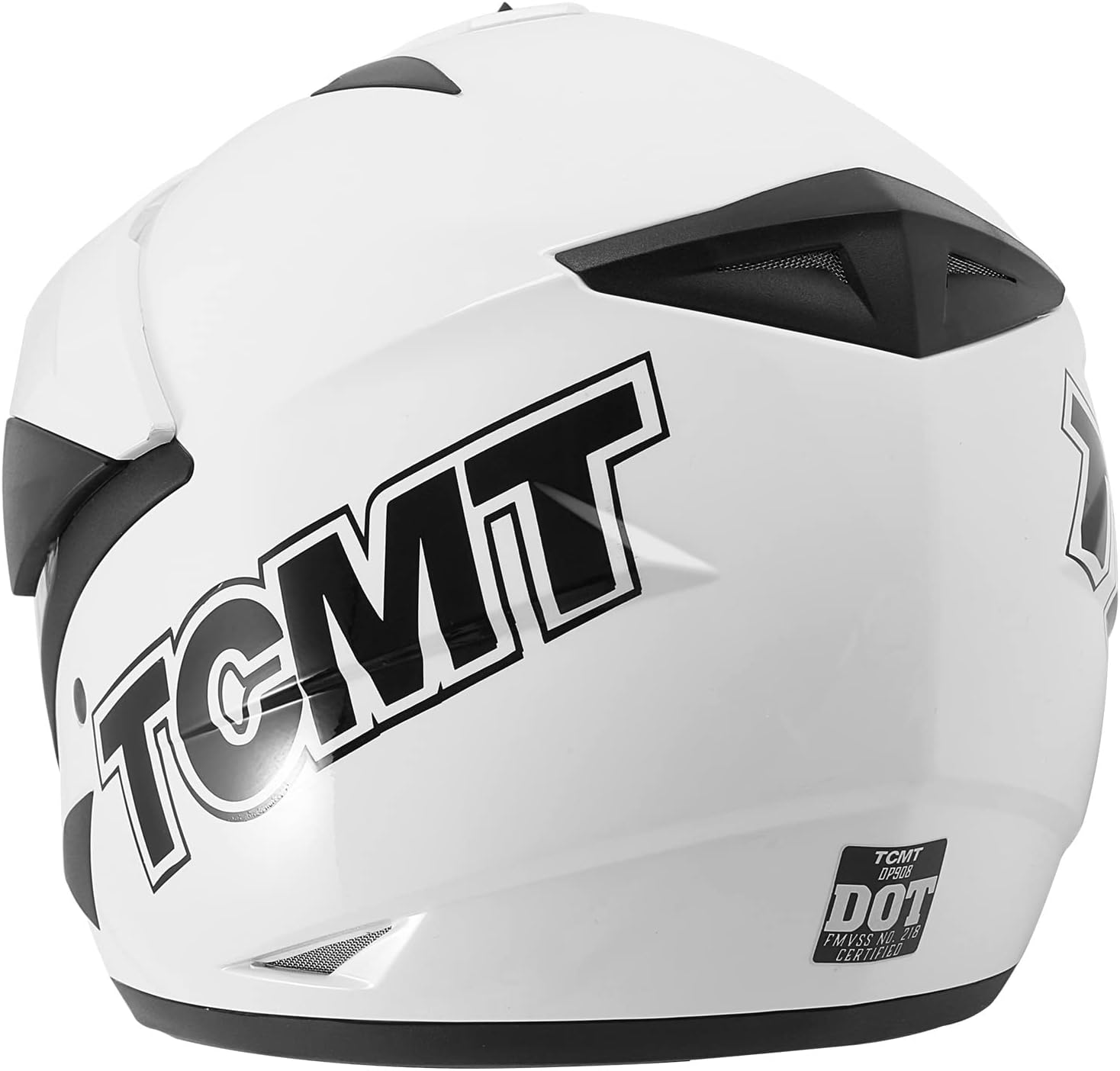 TCMT Casco MX de cara completa para motocicleta, motocross, ATV, bicicleta de montaña, para hombres y mujeres, aprobado por DOT