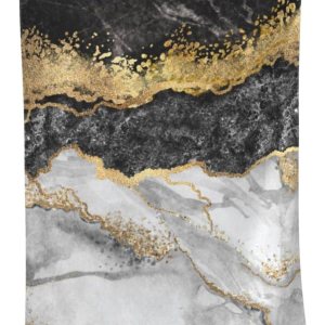 DADABULIU Toalla de baño con diseño abstracto de mármol negro, toallas de playa suaves y absorbentes, de secado rápido, toalla de calidad de hotel DADABULIU Toalla de baño con diseño abstracto de mármol negro, toallas de playa suaves y absorbentes, de secado rápido, toalla de calidad de hotel