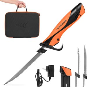 KastKing Cuchillo de filete eléctrico Speed Demon Pro Li (iones de litio) – Recargable, inalámbrico, de alta velocidad, duración de la batería KastKing Cuchillo de filete eléctrico Speed Demon Pro Li (iones de litio) – Recargable, inalámbrico, de alta velocidad, duración de la batería