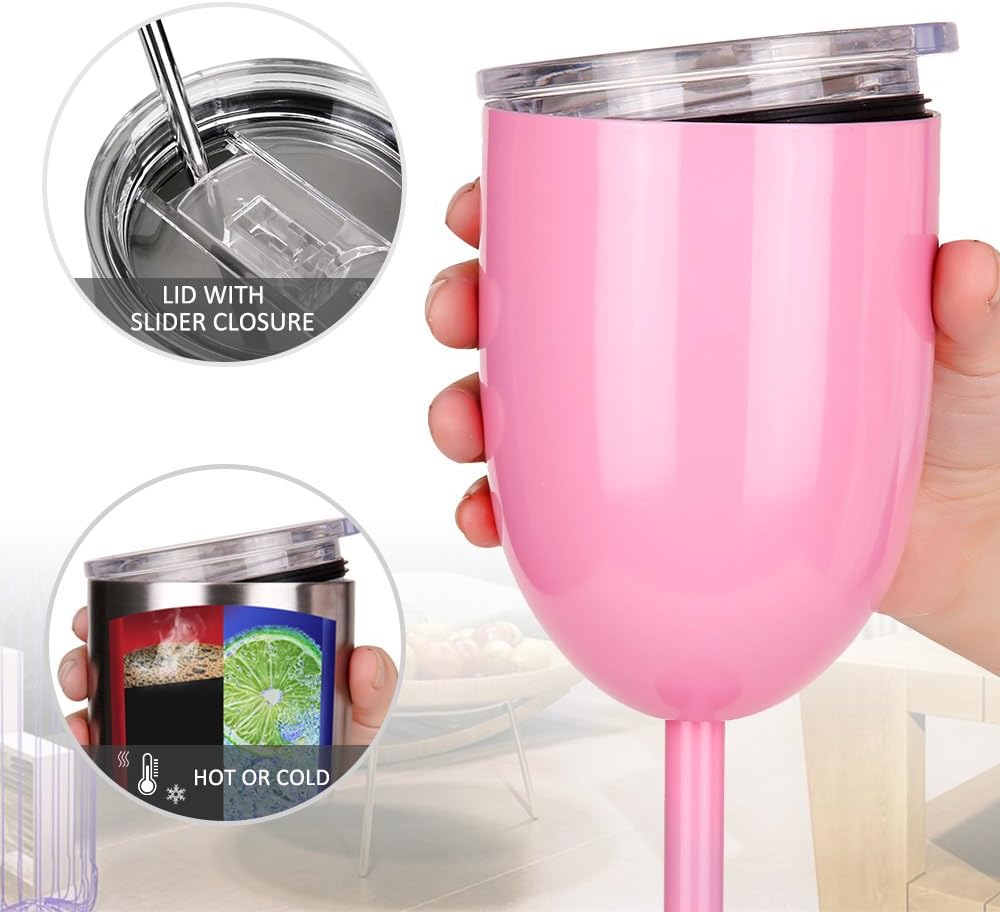 Copa de vino de acero inoxidable