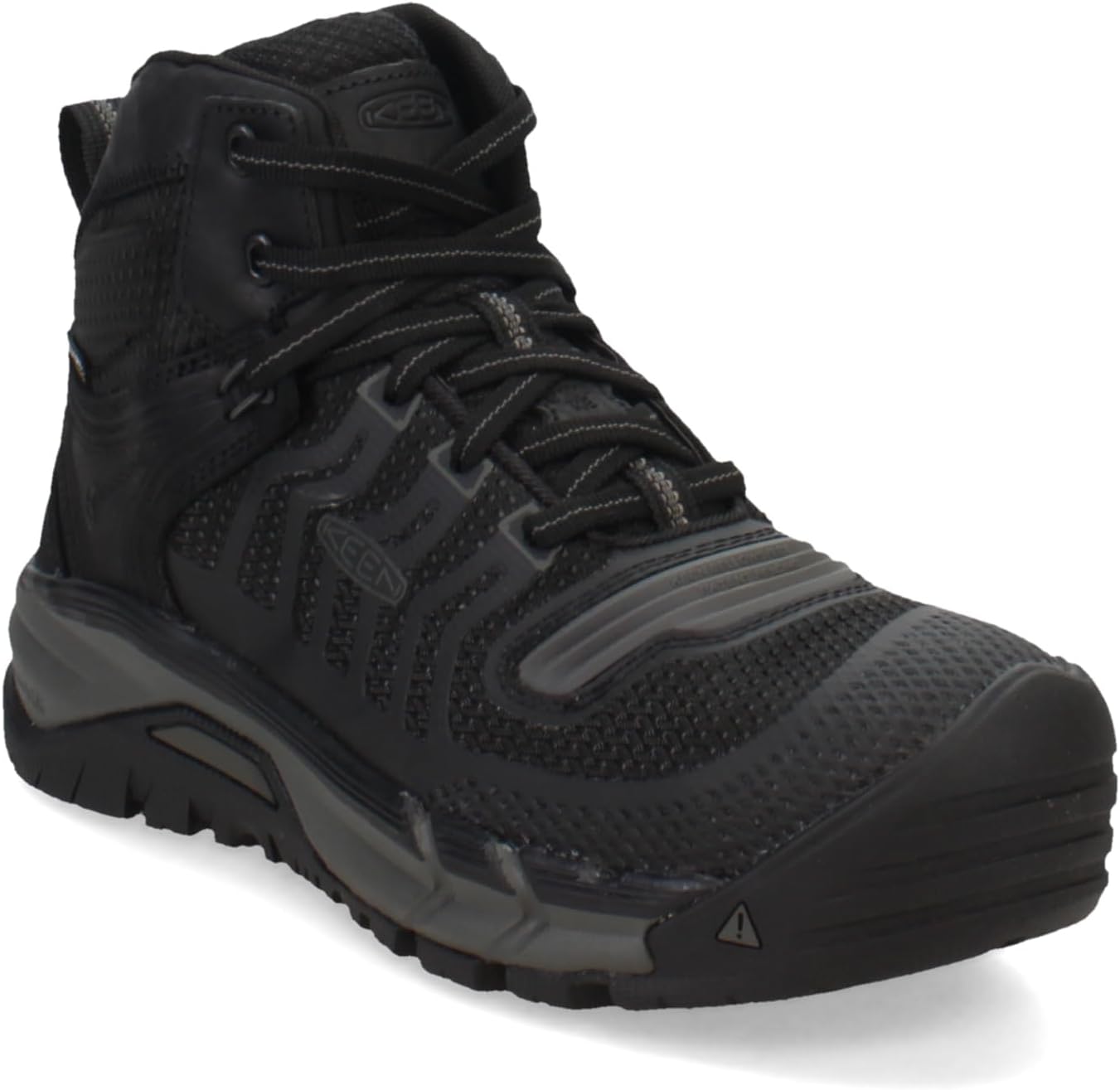 KEEN Utility Kansas City Botas de trabajo atléticas impermeables con punta compuesta KBF de altura media para hombre