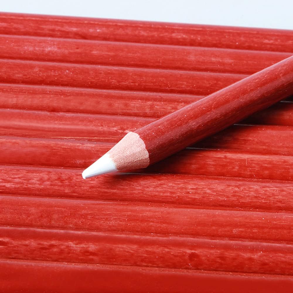 12 lápices de colores pastel suaves para artistas, de 0.157 in, con base blanca, para limners, estudiantes, principiantes, dibujo, mezcla, pintura,