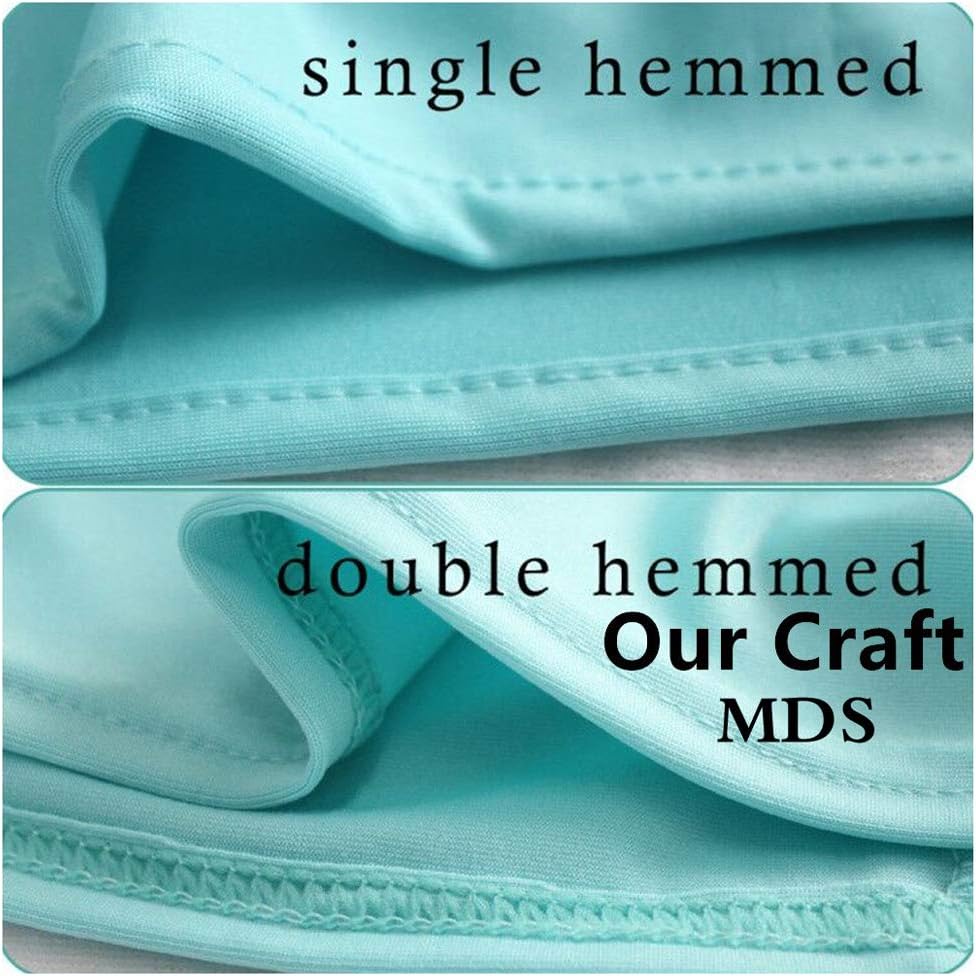 MDS – Paquete de 50 bandas de elastano para silla, bandas elásticas de alta calidad con hebilla deslizante, lazos elásticos para sillas para