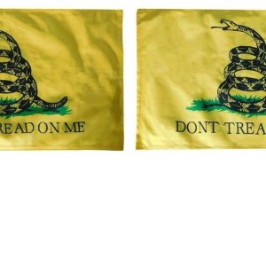 Premium 12 Pack Gadsden DTOM Rough Tex Knit Double Sided 11″x18″ Car Flag Premium 12 Pack Gadsden DTOM Rough Tex Knit Double Sided 11″x18″ Car Flag