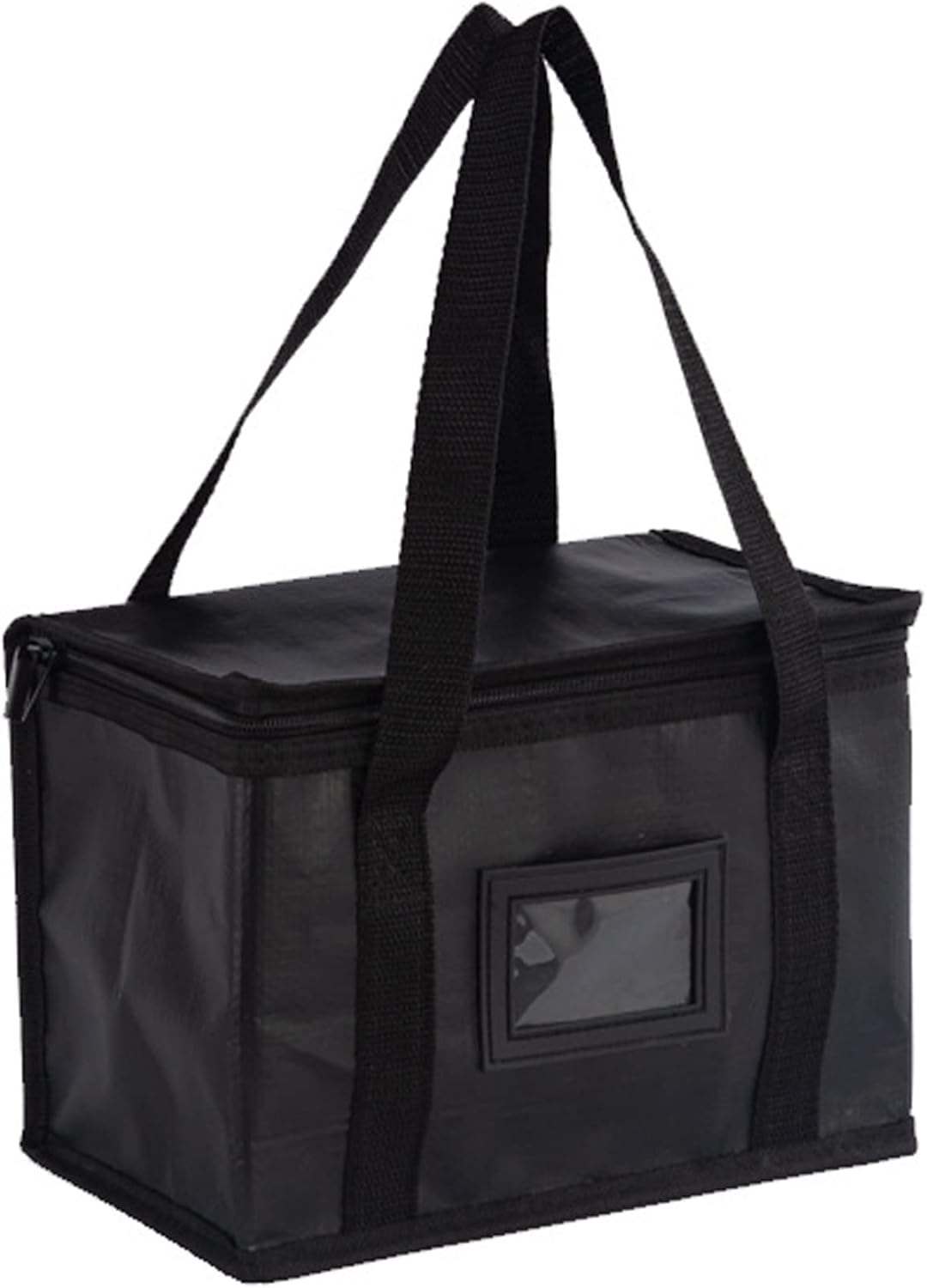 Bolsas de compras aisladas de 28L, negro, bolsa reutilizable, cremallera térmica, plegable, totalizador, enfriador, transporte de alimentos caliente