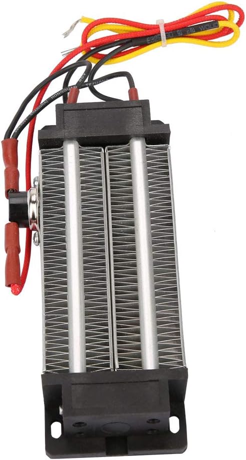 Calentador de aire de cerámica PTC, calefacción, calentador de ventilador de aire acondicionado, termostato automático de 500 W, con protector de