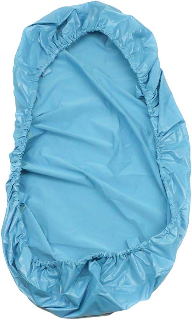 Juego de 4 fundas protectoras completas para sillas dentales, seda de leche avanzada + TPU + película compuesta impermeable (tamaño grande, azul)