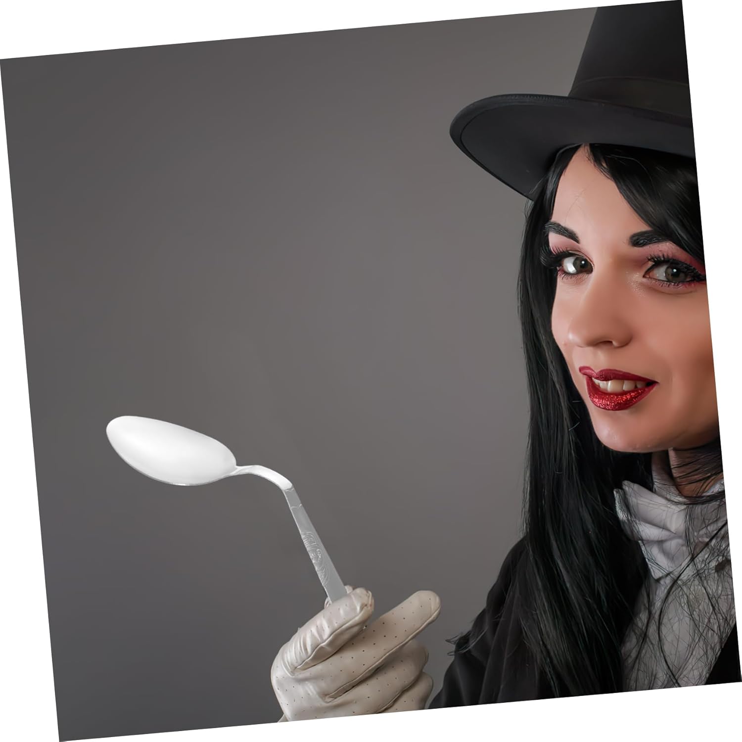 ibasenice Cuchara curvada para niños, 24 piezas, cucharas para niños, juguetes para niños, juego de cuchara de doblado de magos, cuchara de truco de