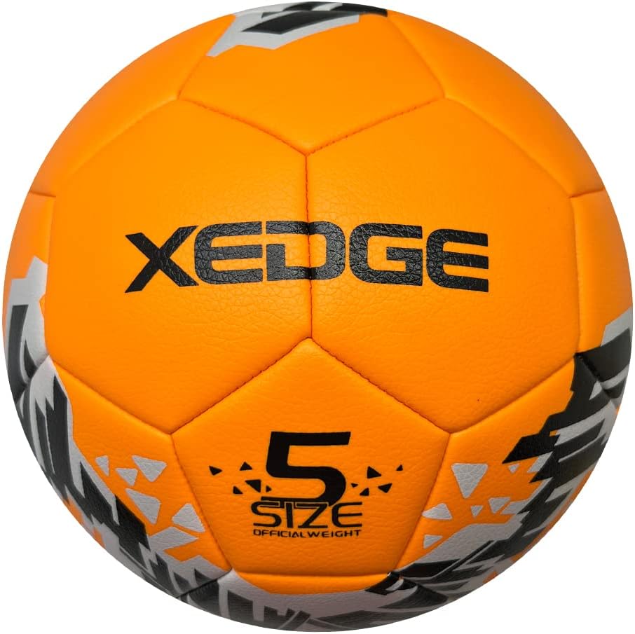 Balón de fútbol de tamaño oficial, pelota de entrenamiento de tamaño 5 para niñas, niños, jóvenes, adolescentes, adultos, cosida a máquina para