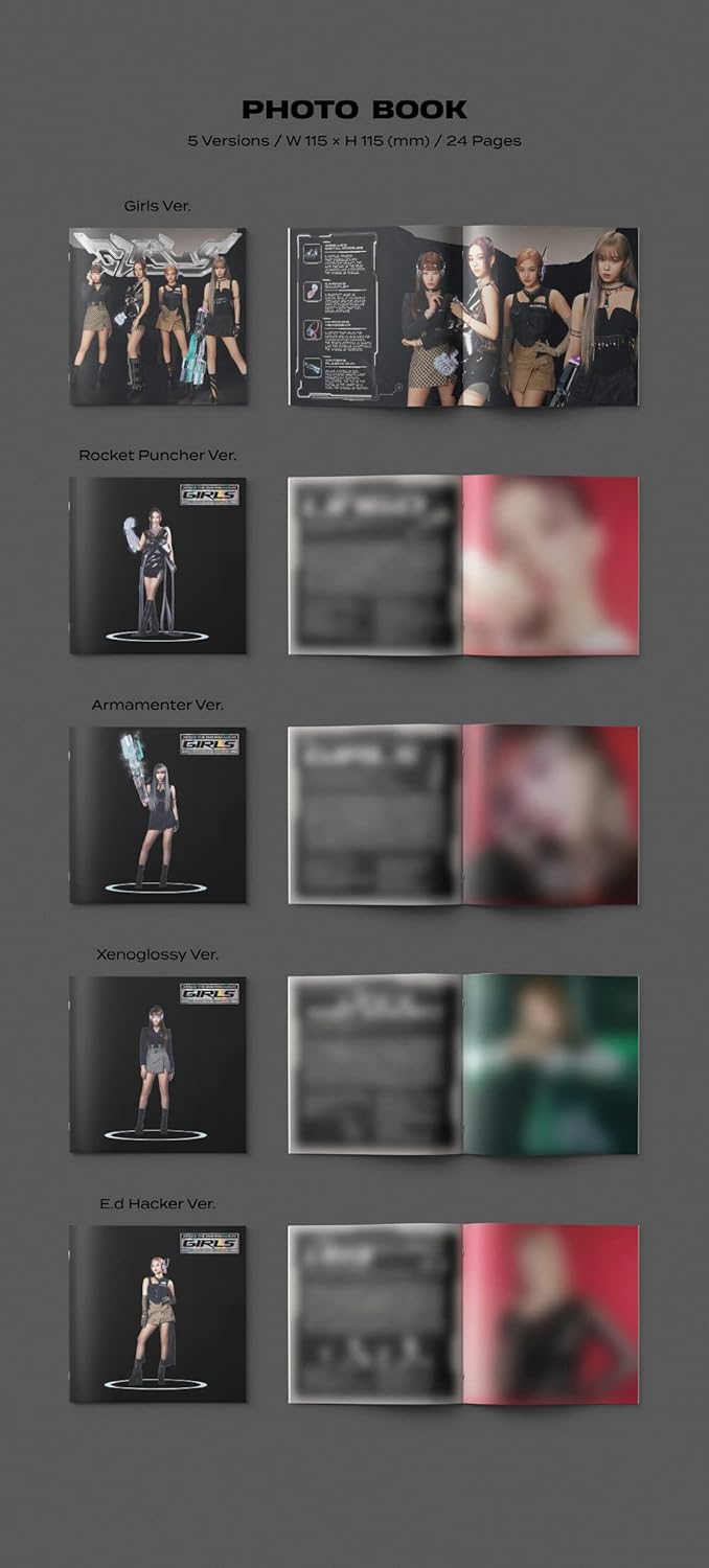 aespa – 2 mini álbum para niñas DIGIPACK ver. CD (D ver.)