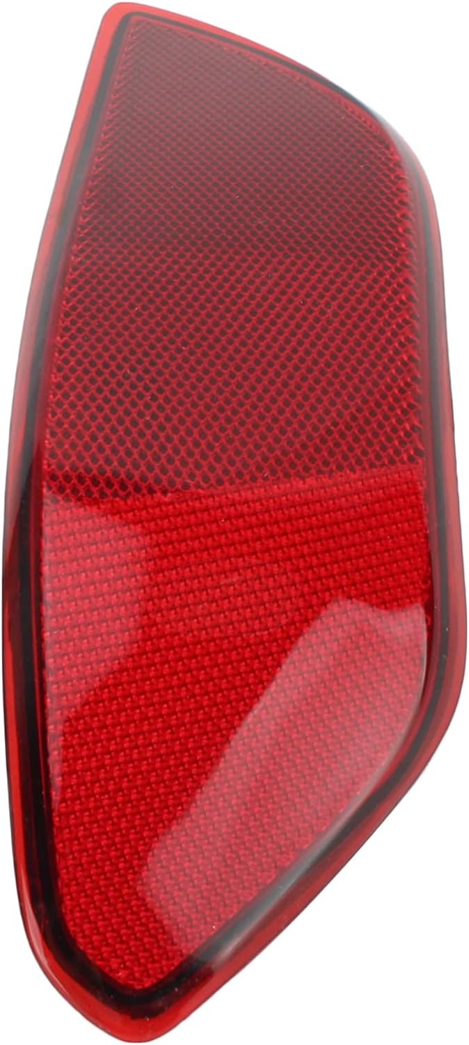 AUTOKAY Reflector De Moldura De Parachoques Trasero Derecho Se Ajuste Para Porsche Cayenne 2011-2014# 95863110600 – Rojo