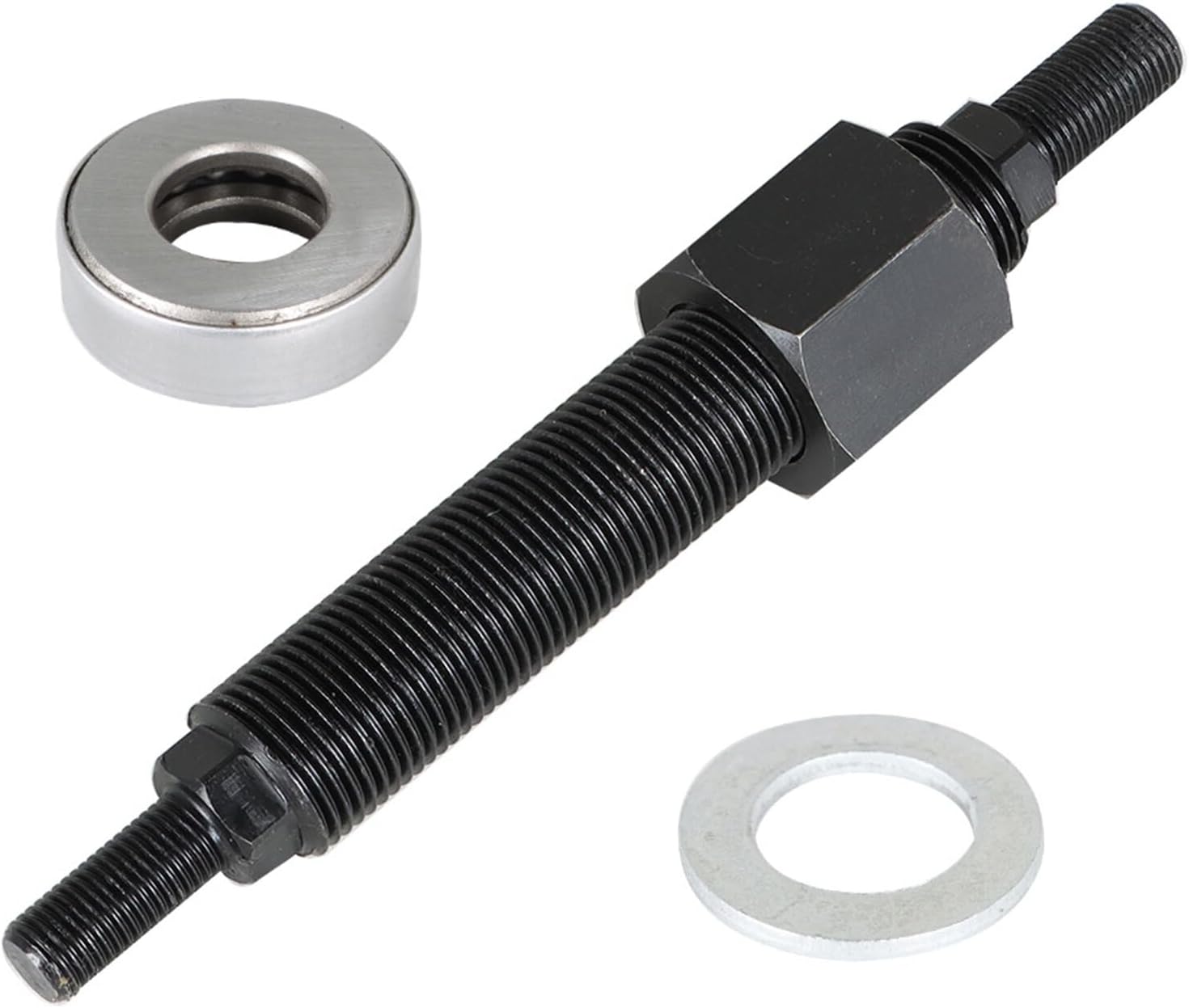 Harmonic Balancer Herramienta de instalación Extractor de repuesto para motor SBC BBC 66515 Negro