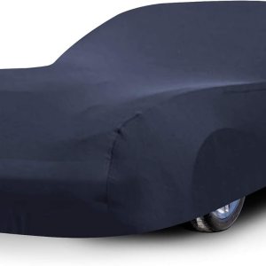 DaShield SoftTec – Funda de satén para automóvil para Chevrolet Corvette C6 2010 2011 con bolsillo de espejo, tela suave elástica, color negro, de DaShield SoftTec – Funda de satén para automóvil para Chevrolet Corvette C6 2010 2011 con bolsillo de espejo, tela suave elástica, color negro, de