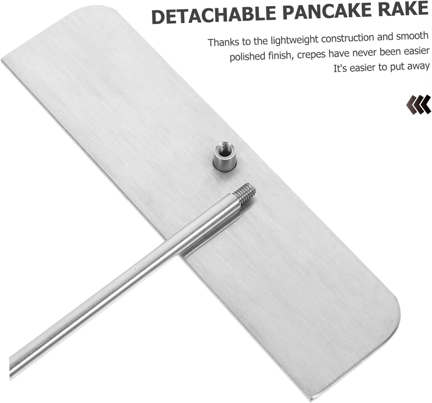 Esparcidor de crepé, crepe, crepes, rastrillo para panqueques, herramientas de pastelería, herramientas de extensión de crepé, herramienta de