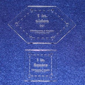 Patchwork of the Crosses – Plantillas de juego de 2 piezas, 18 de pulgada de grosor Patchwork of the Crosses – Plantillas de juego de 2 piezas, 18 de pulgada de grosor