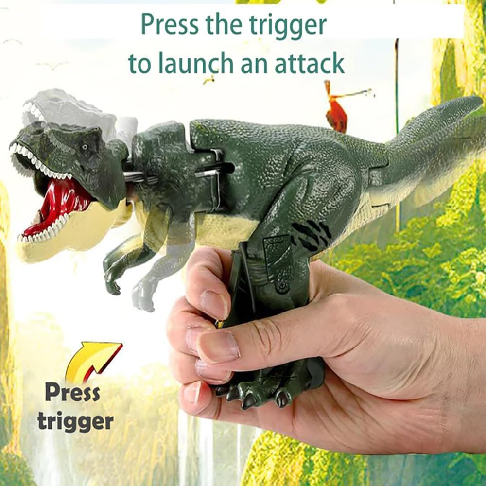 Trigger The T-Rex, juguete de dinosaurios, juguetes de dinosaurios con sonido de dianosaurio, juguetes de dinosaurio mordedor, juguete de agarre de