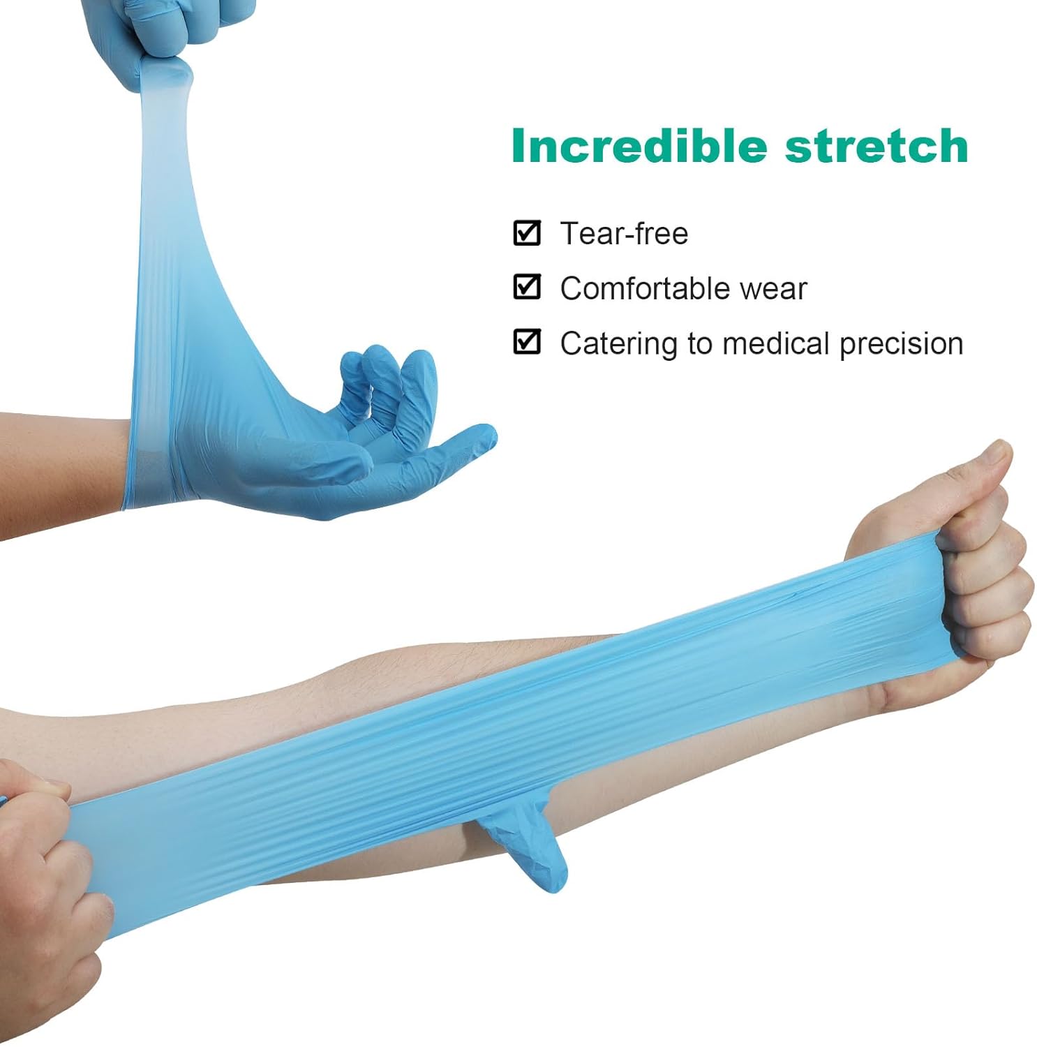 Dental Grade Examination Leone Nitrile Gloves 4.0G Finger Tips Texture Latex Free Professional Grade Gloves