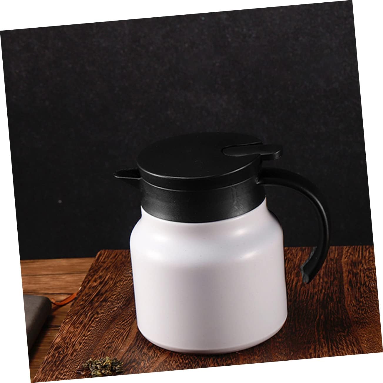 GOOHOCHY Olla de acero inoxidable Jarra de café al vacío Máquina de café turca Dispensador de café turco Cafetera eléctrica Hervidor de agua Oficina