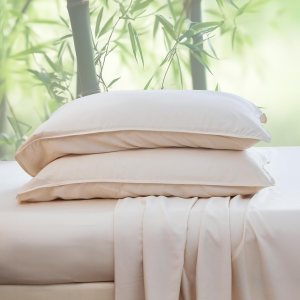 Simple&Opulence Juego de sábanas de 100% viscosa de bambú, 4 piezas, refrescantes, suaves y transpirables, rayón de lujo y sedoso (1 sábana Simple&Opulence Juego de sábanas de 100% viscosa de bambú, 4 piezas, refrescantes, suaves y transpirables, rayón de lujo y sedoso (1 sábana