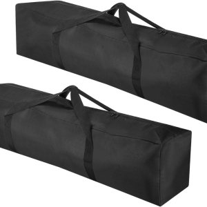 PATIKIL Bolsa de repuesto para silla de campamento de 47 pulgadas, paquete de 2 bolsas de transporte plegables de nailon, bolsa grande con PATIKIL Bolsa de repuesto para silla de campamento de 47 pulgadas, paquete de 2 bolsas de transporte plegables de nailon, bolsa grande con