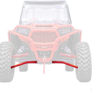 SuperATV (2) Brazos A de baja holgura alta para Polaris RZR XP TurboXP 4 Turbo 2016-2021  No ajustable  Rojo  Rótulas de servicio estándar  Tubo de SuperATV (2) Brazos A de baja holgura alta para Polaris RZR XP TurboXP 4 Turbo 2016-2021  No ajustable  Rojo  Rótulas de servicio estándar  Tubo de