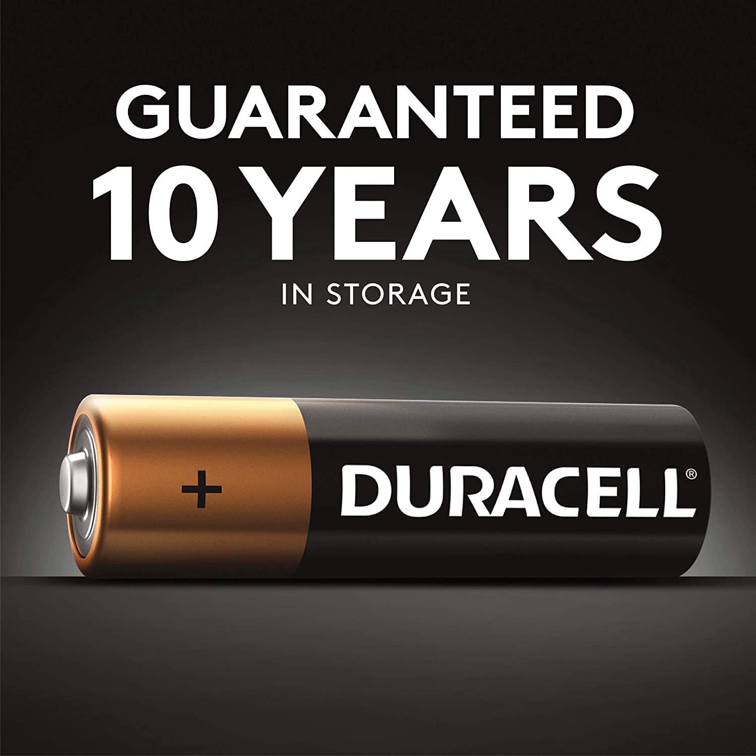 DURACELL – Pilas alcalinas AA CopperTop, batería doble A multiusos de larga duración para negocios y hogar