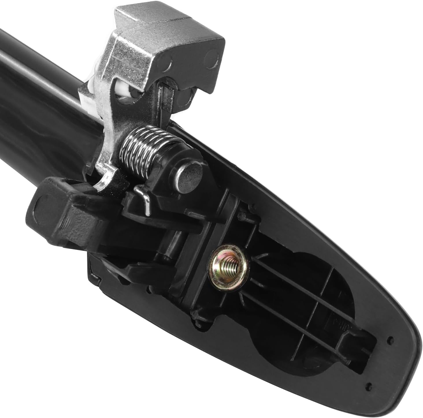 DNA MOTORING Manija de puerta exterior trasera derecha compatible con Honda Civic Sedan 06-11, negro, OEM-DHO-01065